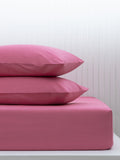 Purple Blackberry Cotton Rich Deep Fitted Bed Sheet