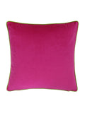Furn pink Meridian velvet cushion 55x55cm, UK version