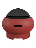 Novogratz Asher red garden fire pit, imported from the UK