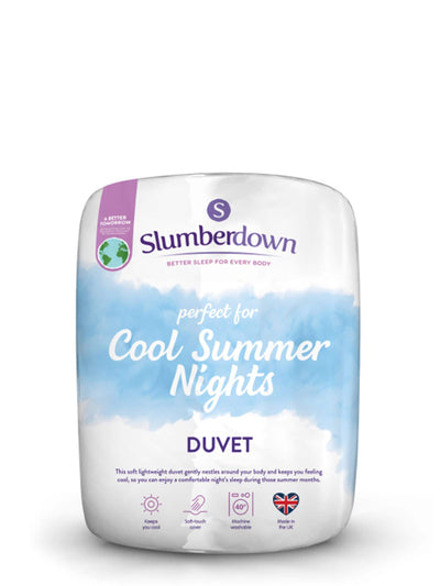 Slumberdown Cool Summer Nights 7.5 Tog Lightweight Summer Duvet
