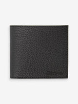 Next Barbour Black Grain Leather Bifold Wallet- Buy online at McGrocer