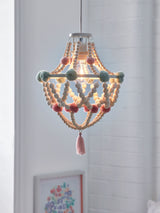 Next Tahlia Pink Pom Pom Easy Fit Chandelier Light Shade- Buy online at McGrocer