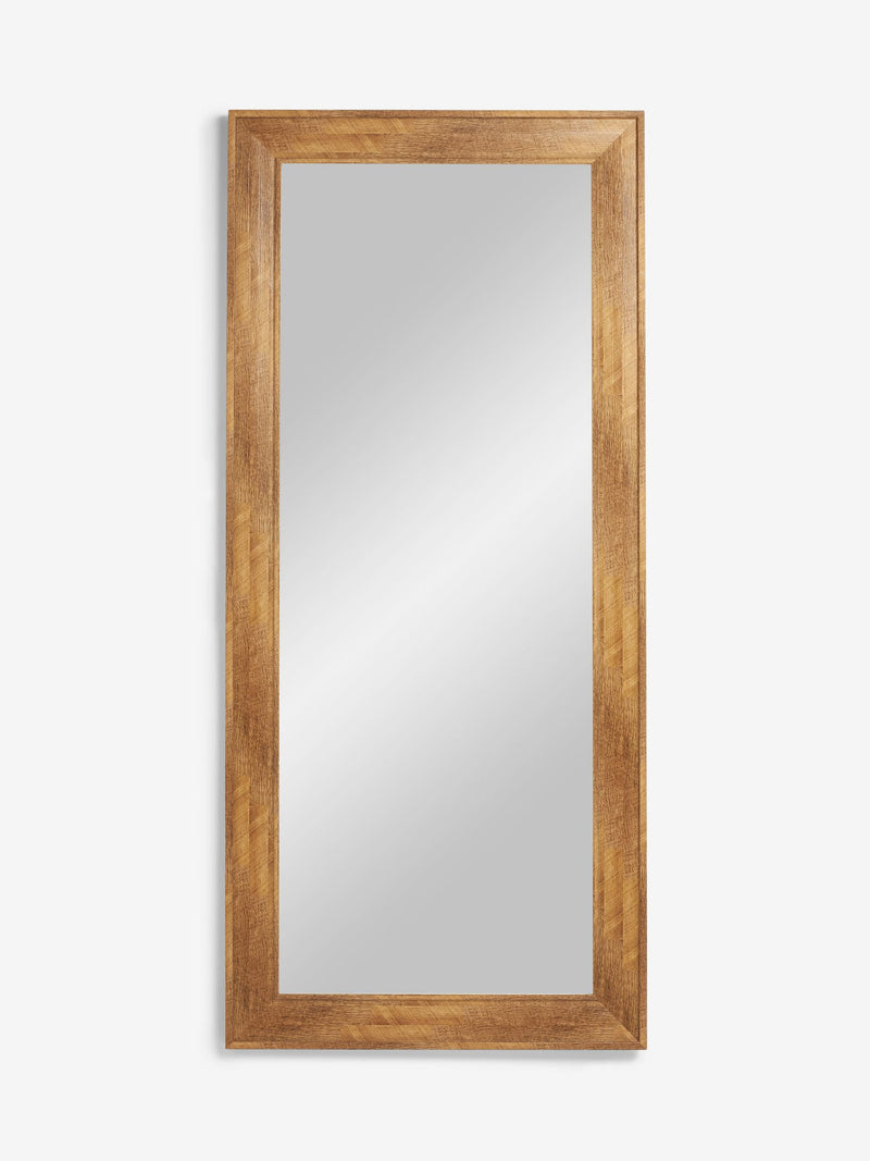 Full length mirror oak effect 180cm (British brand)