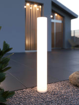 Next SolarCentre Clear Shard Solar Glow Post Light- Buy online at McGrocer