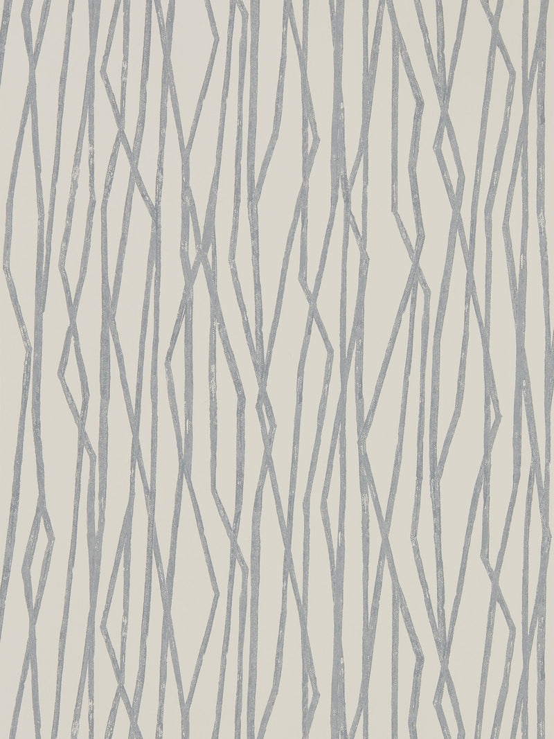Scion Genki wallpaper sample in grey, imported from the UK