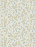 Sanderson Blue Damson wallpaper sample, UK version