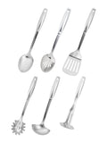 Stellar 6 Piece Silver Premium Kitchen Carousel Tool Set