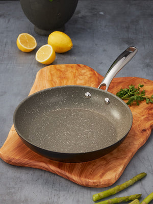 Stellar Grey Rocktanium Non-Stick Frying Pan 24cm