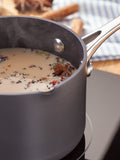 Stellar silver hard anodised non-stick 5 piece saucepan set - British product