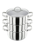 Judge Silver 3 Tier Steamer Set 20cm, UK version