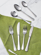 Next Judge Silver Windsor 44 Piece Cutlery Set- Buy online at McGrocer