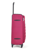 Rock Luggage Pink Jewel medium suitcase, imported from the UK