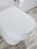 CROYDEX White Malo Long D Shape Toilet Seat - British product