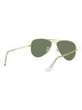 Lunettes de soleil aviateur Ray-Ban Arista Gold pour enfants, version UK