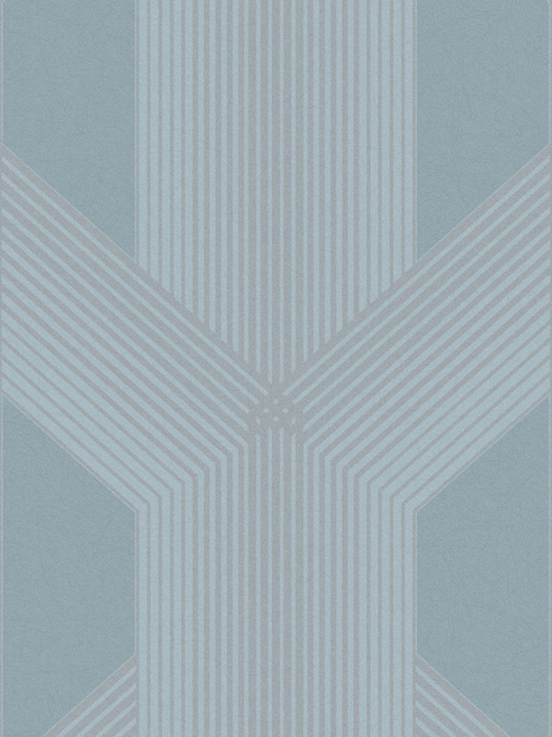 Graham & Brown Deep Sky Blue Lagom Geo wallpaper (British brand)