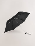 Black compact umbrella with travel case, imported from the UK
