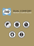 Sealy Dual Comfort Memory Foam Pillow (British brand)