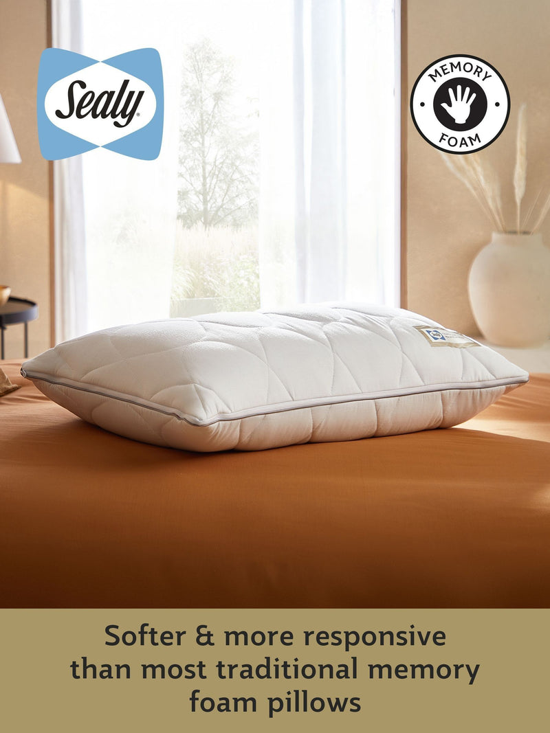 Sealy Dual Comfort Memory Foam Pillow (British brand)