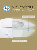 Sealy Dual Comfort Memory Foam Pillow (British brand)
