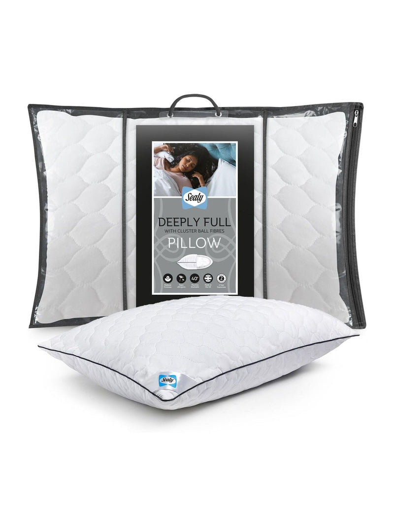 Sealy Deeply Full cotton pillow (British brand)
