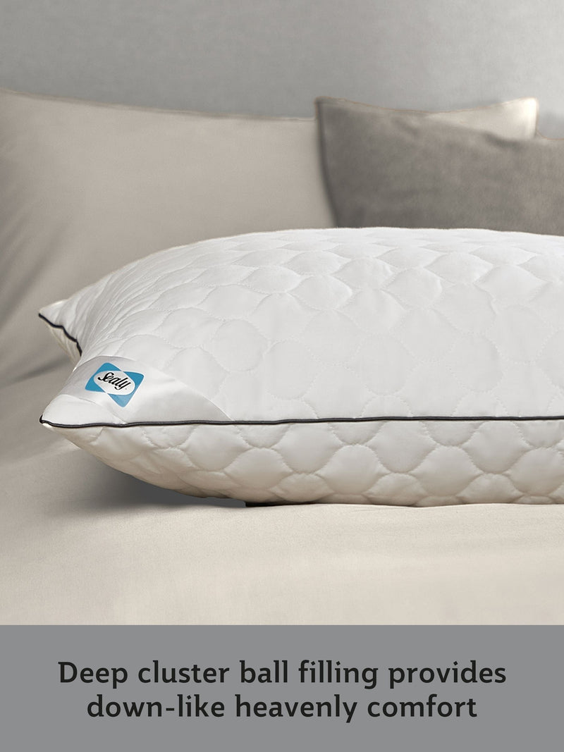 Sealy Deeply Full cotton pillow (British brand)
