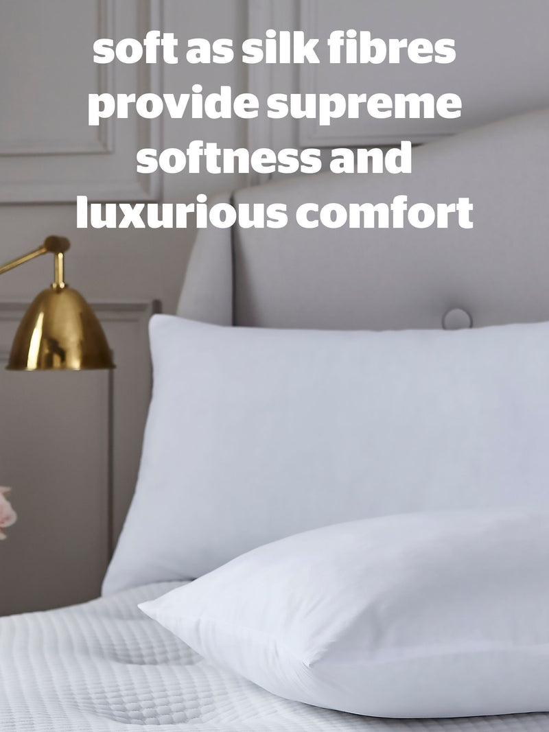 Silentnight Soft As Silk pillows 2-Pack (British brand)