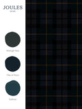 Joules Heritage Blue Rothero Check Wallpaper - British product