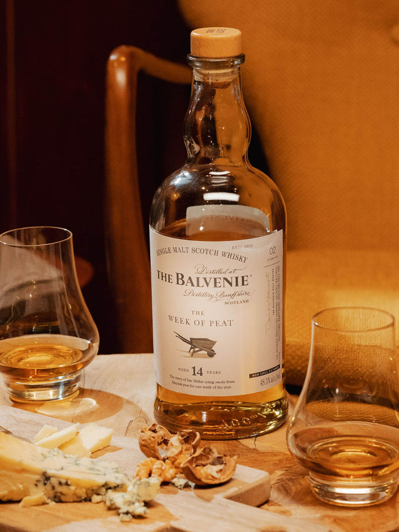 Balvenie 14 Year Old Week of Peat Single Malt Whisky 70cl - British product