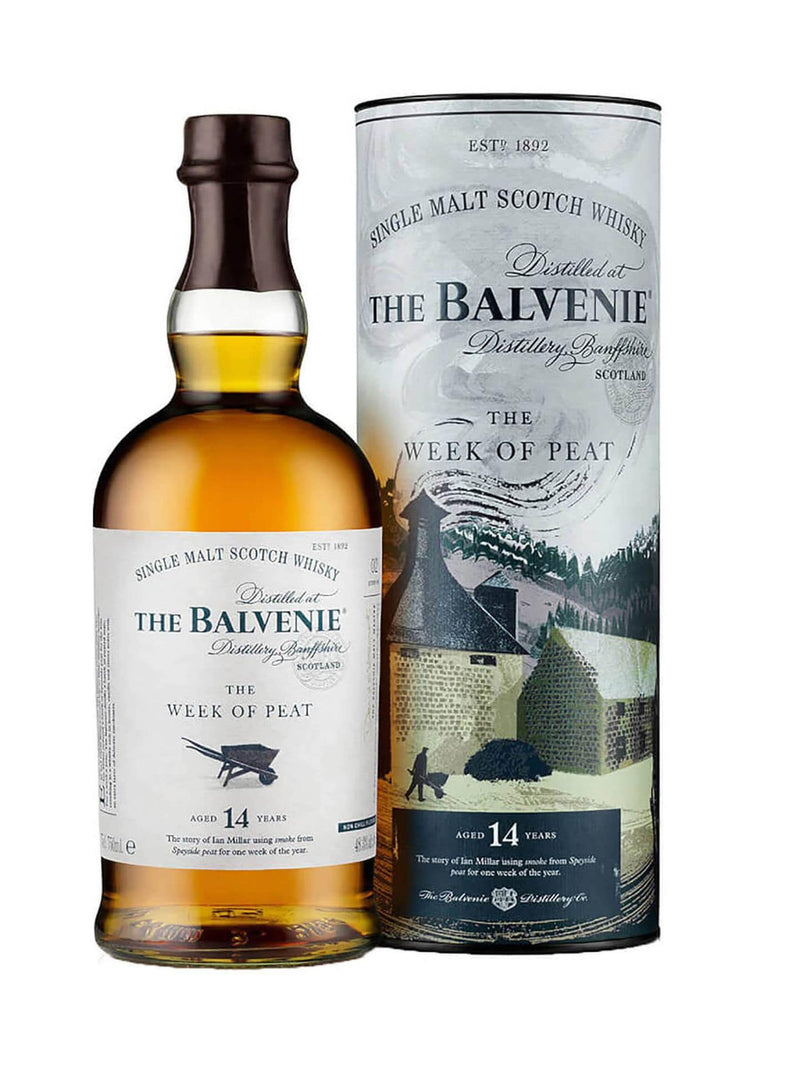 Balvenie 14 Year Old Week of Peat Single Malt Whisky 70cl - British product