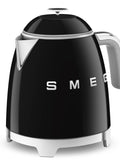 Smeg mini kettle black 50's style 0.8L - British product