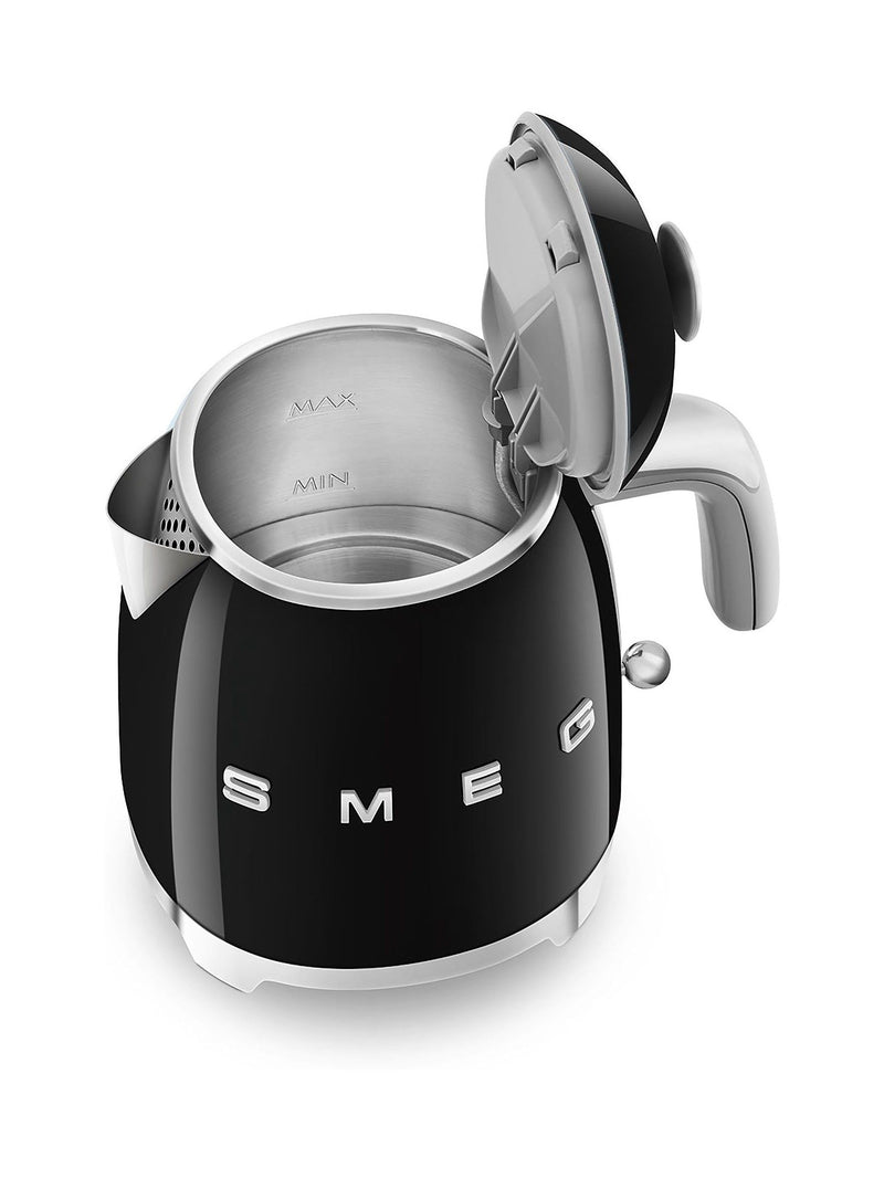 Smeg mini kettle black 50's style 0.8L - British product