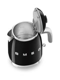 Smeg mini kettle black 50's style 0.8L - British product