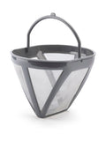Smeg grey drip filter coffee machine (British brand)