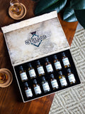 DrinksTime Scotch whisky gift set with 12x3cl miniatures - British product
