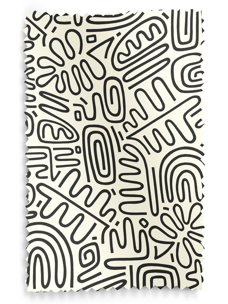 MissPrint Atacama Nazca curtains (British brand)