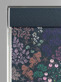 Sara Miller navy roman blind with underwater print (British brand)