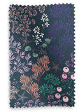 Sara Miller navy roman blind with underwater print (British brand)