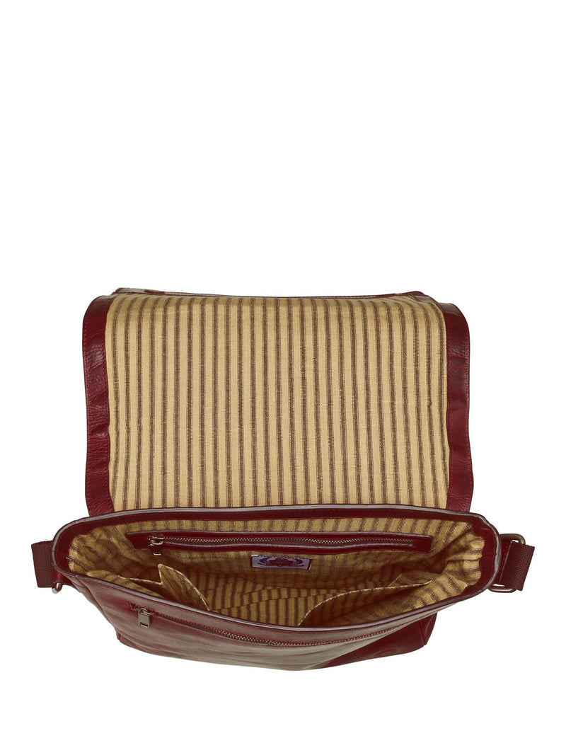 Osprey London Large Smithy messenger bag brown - British product