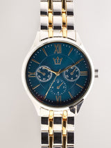 Next Gold and Silver Two-Toned Metal Bracelet Men's Watch- Buy online at McGrocer