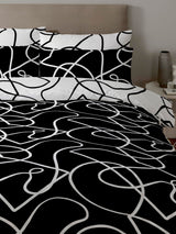 Next Copenhagen Home Monochrome Pablo Duvet Cover and Pillowcase Set- Buy online at McGrocer