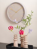 Karlsson grey belle numbers wall clock 35cm, UK version