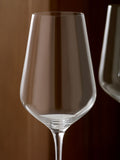 Belgravia clear crystal white wine glasses set of 4 (British brand)