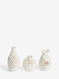 Shabby Chic by Rachel Ashwell white bud vases set of three (British brand)
