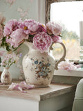 Shabby Chic by Rachel Ashwell white jug vase 22.5cm (British brand)