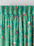 Sara Miller Green Birds made to measure curtains - British product