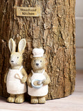 Bertie Bear utensil pot Woodland finish, imported from the UK