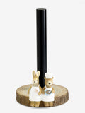 Natural Bertie And Rosie kitchen roll holder, imported from the UK
