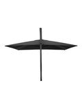 Pacific garden parasol 4mx3m faded black, imported from the UK