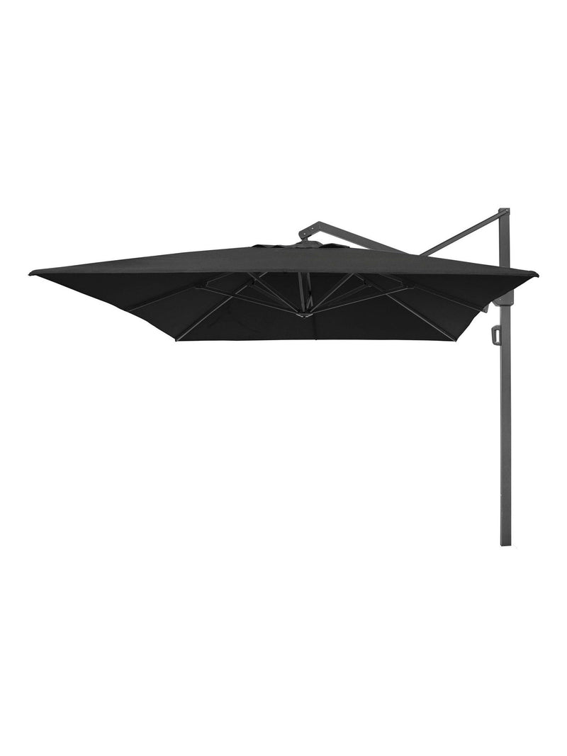 Pacific garden parasol 4mx3m faded black, imported from the UK