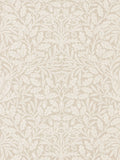 Morris & Co. Cream Pure Acorn wallpaper 10.05m, imported from the UK